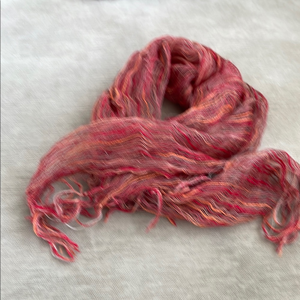 Elegant Multicolor Women's Scarf 100% Silk